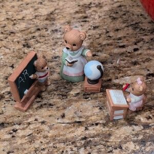 "Bears At School" # 1409 5 Pc Set Home Interior
